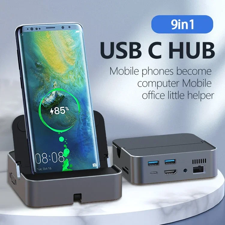 Station d'accueil USB-C Samsung DeX — HDMI 4K &amp; Ethernet