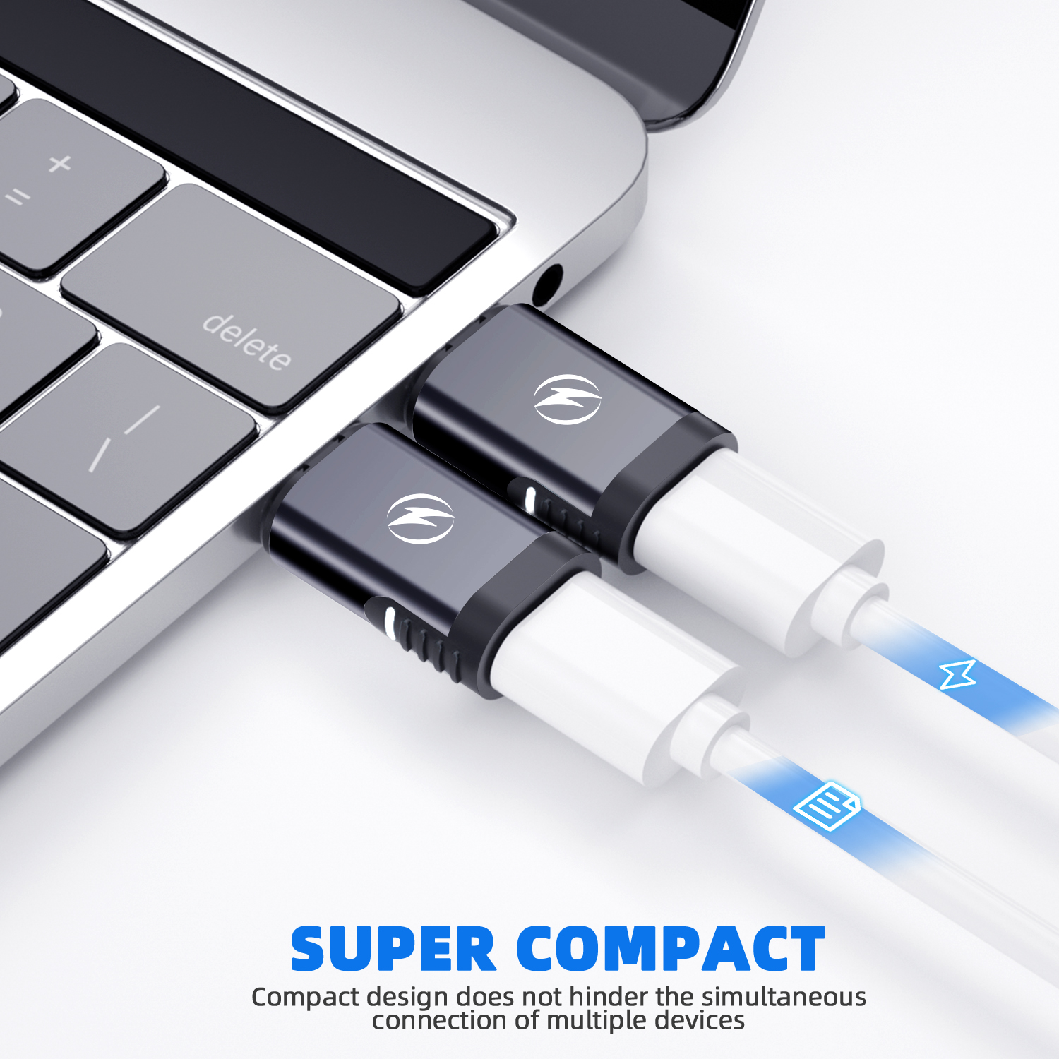 Adaptateur USB-C magnétique pour Lapdock et Dock | Mobile-Only