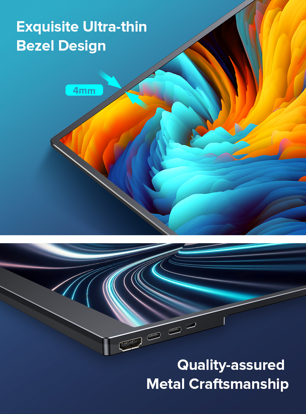 Uperfect DisplayDock 15.6" - Portable Monitor | Mobile-Only